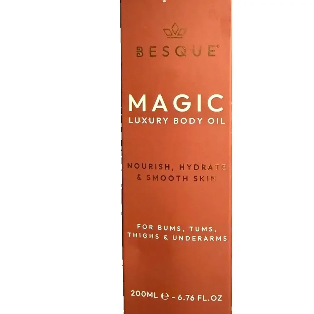 Besque Magic Luxury Body Oil 6.76 fl oz / 200 ml NEW SEALED IN BOX